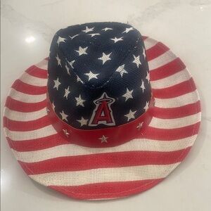 Angels July 4th Patriot Hat.